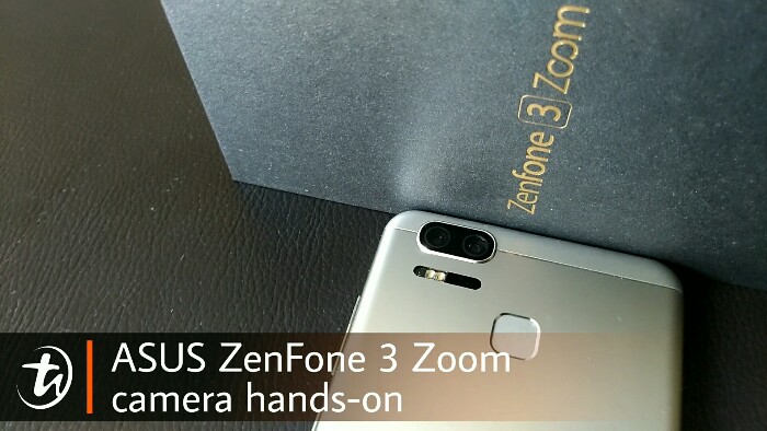 ASUS ZenFone 3 Zoom - Camera hands-on video