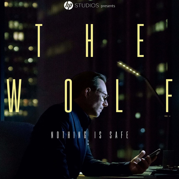 Christian Slater and HP Studios collaborating together with web series "The Wolf" to raise awareness of cyberhacking