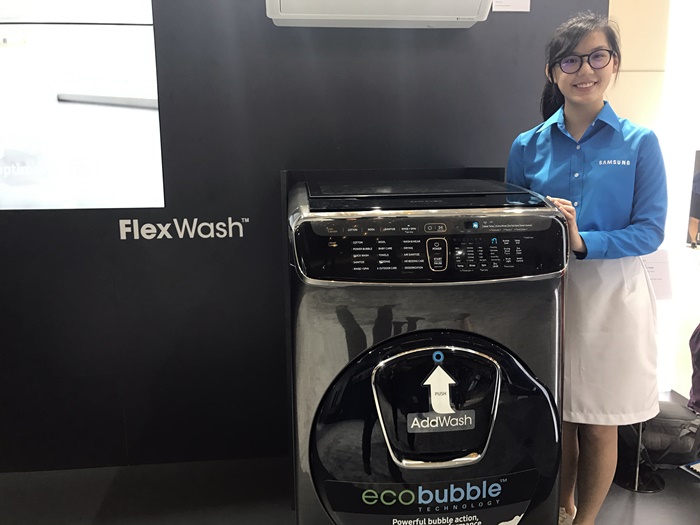 SEA Forum 2017: Samsung launches FlexWash laundry machine with two washers and one dryer
