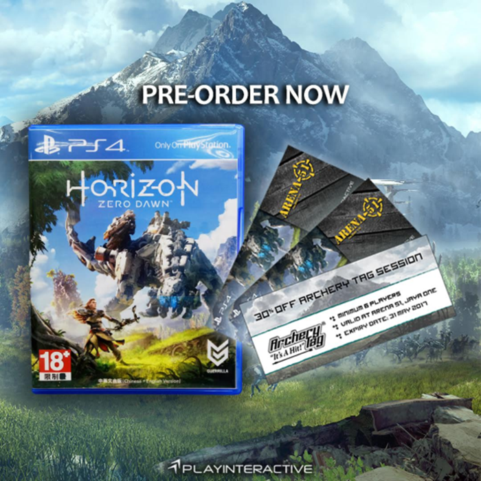 Play Interactive presents “Hunt for Aloy” event in conjunction with Horizon: Zero Dawn release