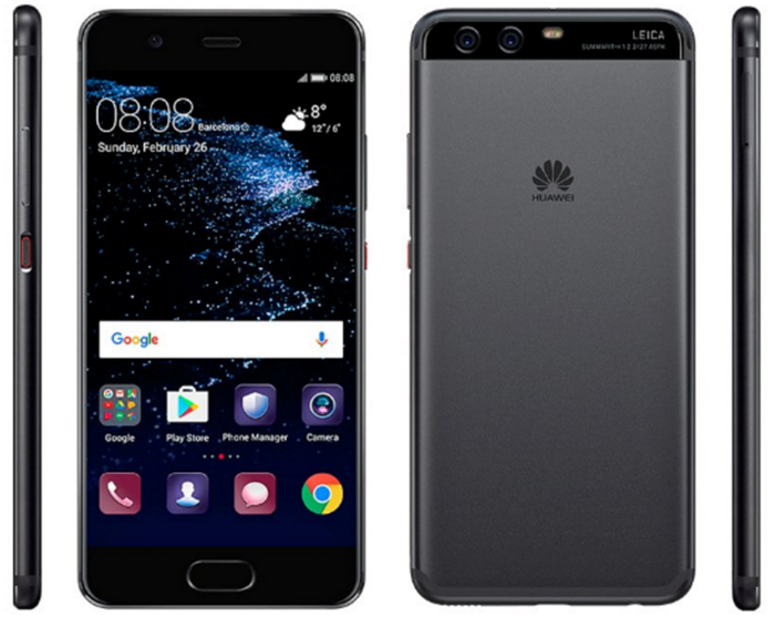 New Huawei P10 render image and tech-specs round up