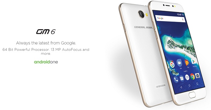 Meet General Mobile GM6, the first Android One phone with a fingerprint sensor