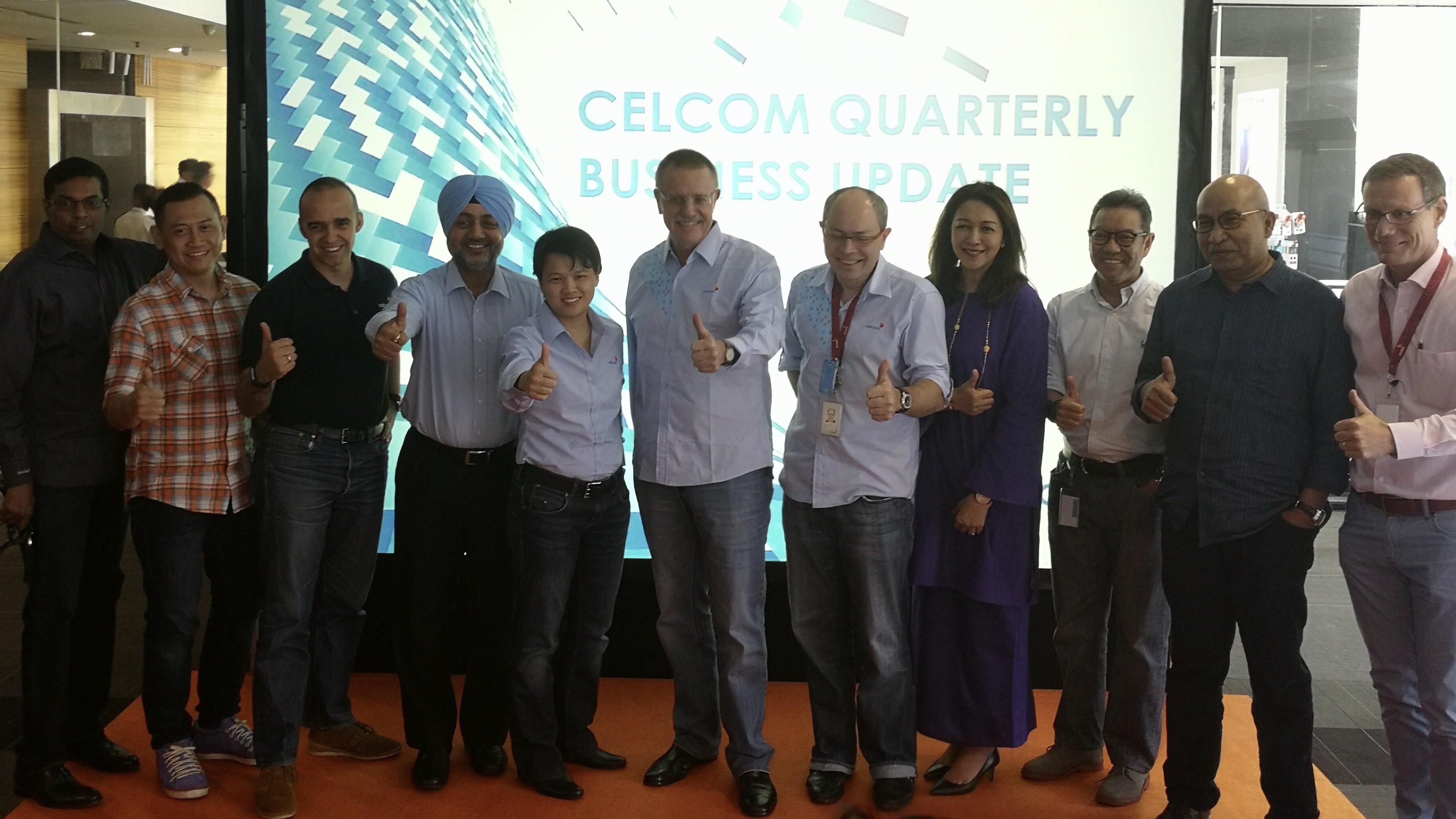 Celcom Q4 2016 business report - improved EBITDA & PATAMI, mobile service revenue growth to RM1.52 billion