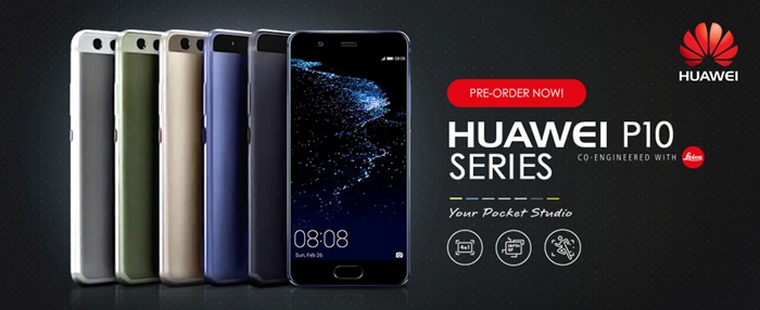 Huawei P10 and P10 Lite now available for pre-order in 11street with 1 year official warranty and exclusive bundles