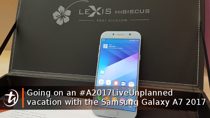Going on an #A2017LiveUnplanned vacation with the Samsung Galaxy A7 2017