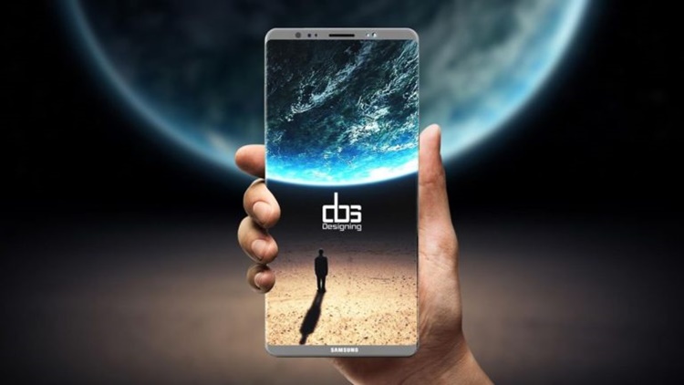 Rumours: A beautiful fan-made Samsung Galaxy Note 8 render surfaced online