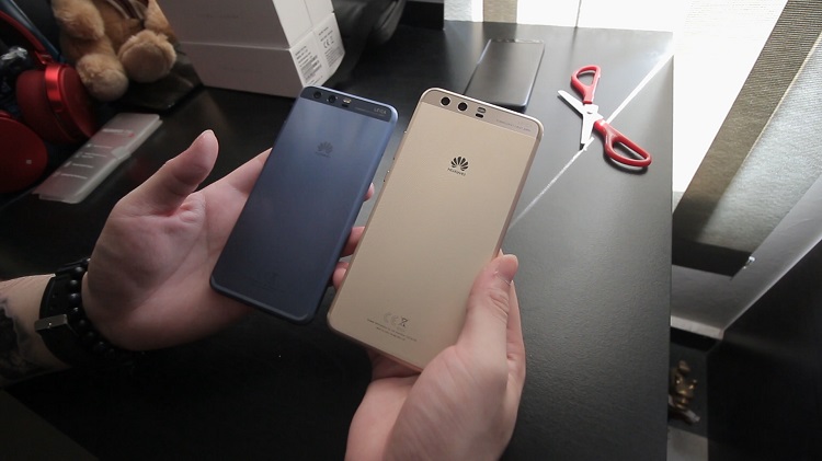 Huawei P10 Dazzling Blue Unboxing and Comparison!
