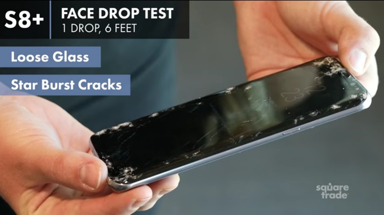 Breakability test video highlights the Samsung Galaxy S8 and Galaxy S8 Plus need for a good protective case