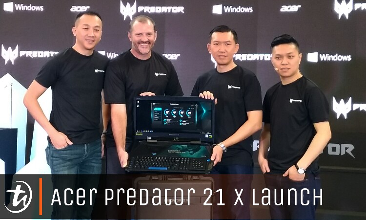 World’s first curved screen gaming laptop, the Acer Predator 21 X arrives in Malaysia for 5 days of roadshows