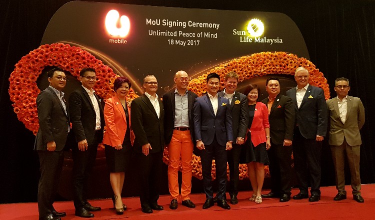 U Mobile and Sun Life Malaysia collaborate to provide micro insurance, coming in October 2017