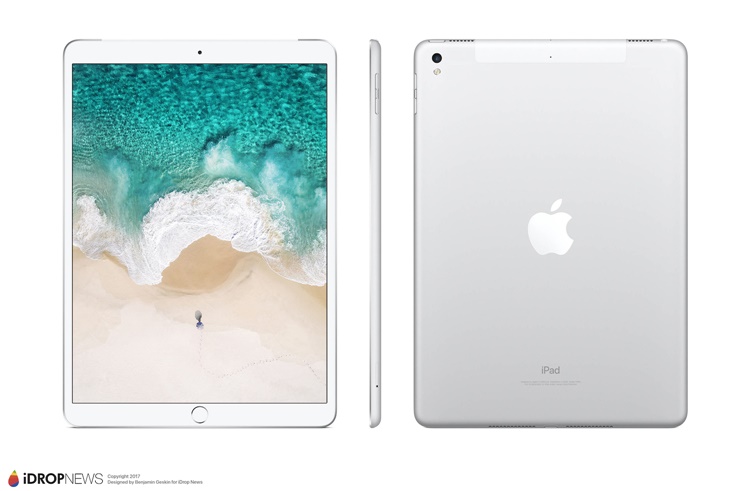 Rumours: New renders of 10.5-inch Apple iPad Pro appears online