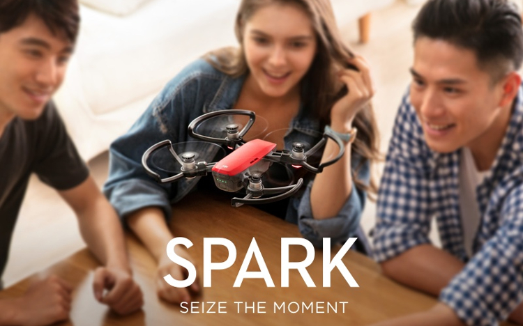 12MP DJI Spark mini drone officially announced for $499 (RM2135)
