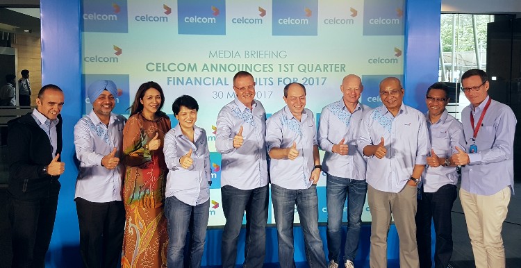 Celcom Q1 financial report shows promising growth despite challenging market, data revenue up 29.8% year-on-year