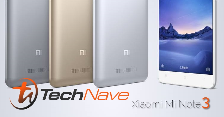 Rumours: Could this be the XiaoMi Mi Note 3 first look?