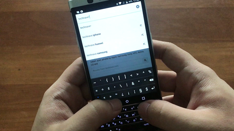 BlackBerry KeyOne unboxing and hands-on video