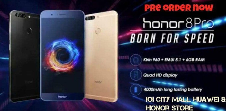 Honor 8 Pro price confirmed at RM2099 with official pre-order + freebies