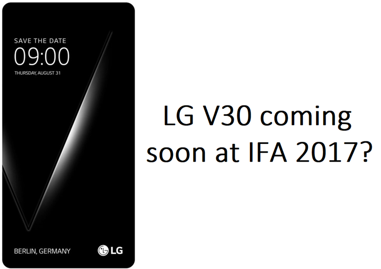 LG teased new V30 smartphone with 18:9 screen-to-body ratio coming soon at IFA 2017