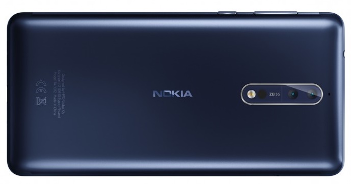 Rumours: Nokia 8 press render revealed with new Zeiss lens