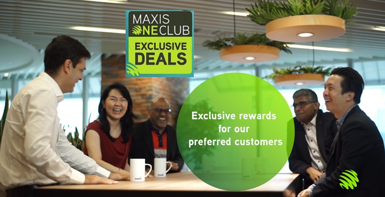New exclusive rewards for MaxisONE Club members from Maxis, BMW, Citibank, Enrich by Malaysia Airlines, MINI and Sime Darby Property