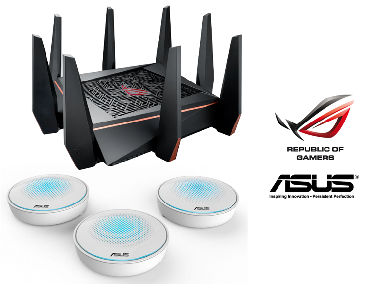 ASUS Malaysia bringing in Lyra and ROG Rapture GT-AC5300 into Malaysia on 1 September 2017 from RM1999