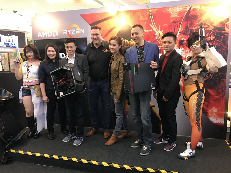 AMD Malaysia opens roadshow in Plaza Low Yat, showcasing Acer and HP gaming laptops