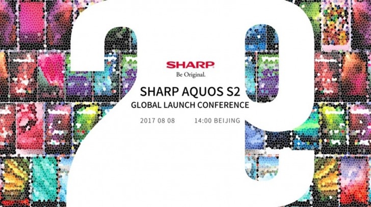 SHARP to officially launch the full-screen smartphone, the SHARP AQUOS S2 on 14 August 2017