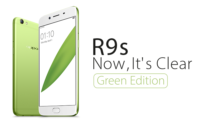 OPPO R9s Green Edition pre-order coming soon on 11 August 2017 for RM1798