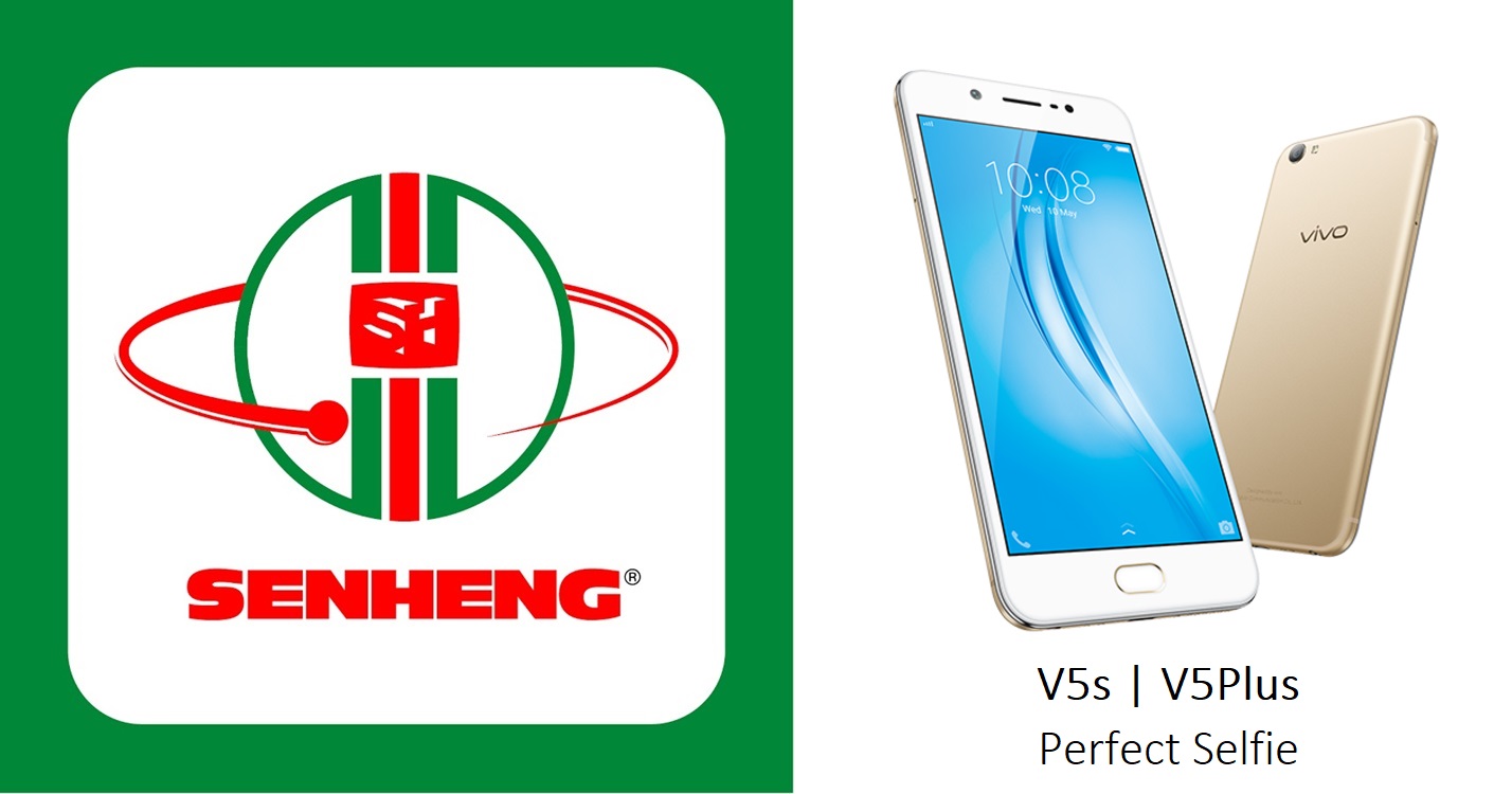 vivo V5Plus, V5s and Y66 smartphones are now available at all Senheng stores with additional benefits