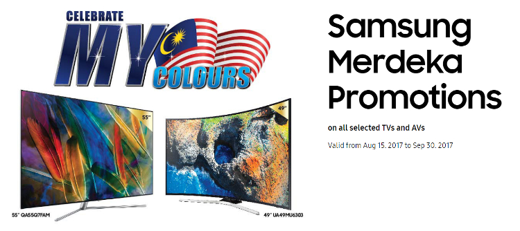 Samsung Merdeka promo offers premium TV and AV deals from RM1899