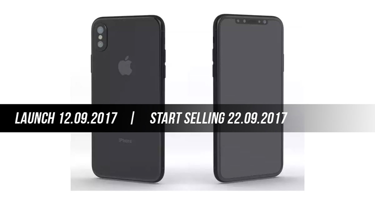 Could the iPhone 8 be announced as early as 12 September 2017?