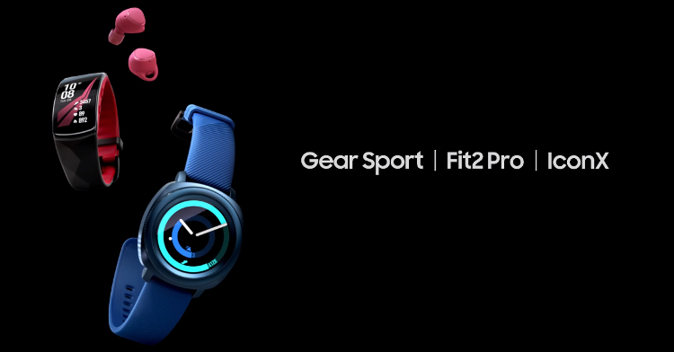 Samsung officially announces Gear Sport, Fit2 Pro and IconX (2018) wearables for IFA 2017