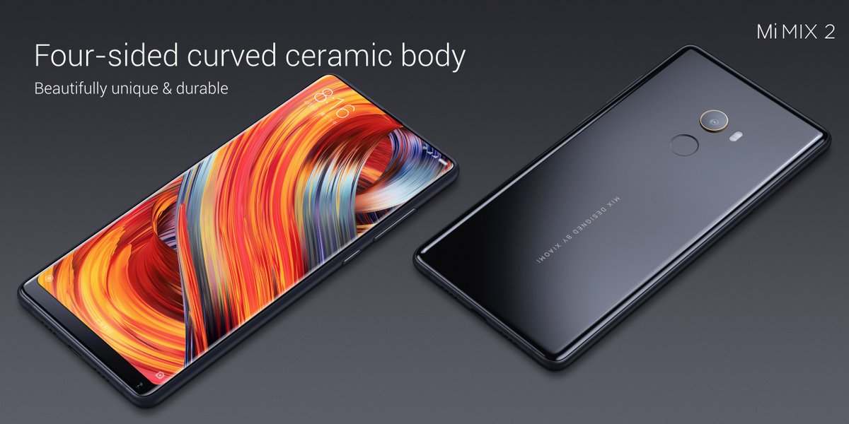 Xiaomi unveils near perfect bezel-less Mi Mix 2, selfie Mi Note 3 phone and Mi Notebook Pro starting from ~RM1608
