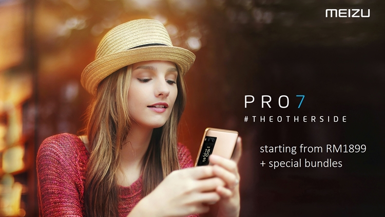 Meizu PRO 7 and PRO 7 Plus lands in Malaysia starting from RM1899 with special bundle package