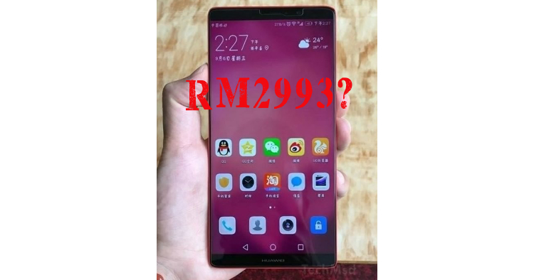 Huawei Mate 10 and Mate 10 Pro could be priced ~RM2998 and ~RM3993 due to rising component costs?