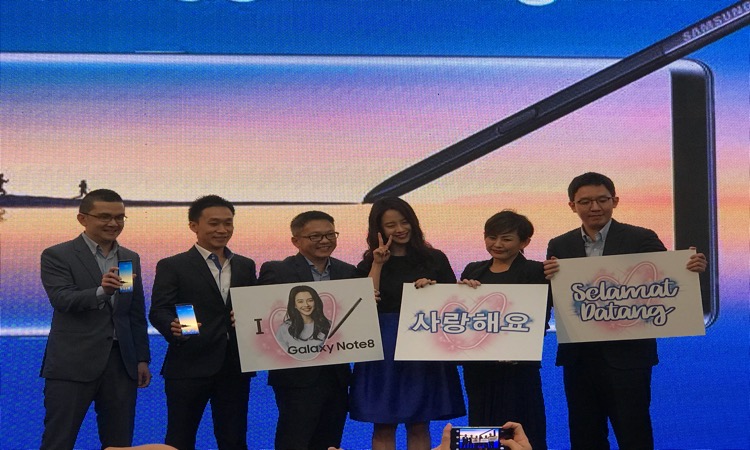 Samsung Galaxy Note 8 officially launched in Malaysia by Song Ji-Hyo for RM3999