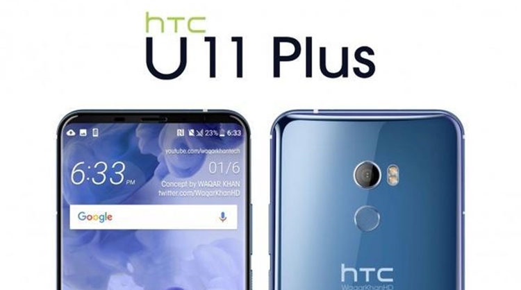 HTC U11 Plus concept renders reveals first look at stunning bezel-less display