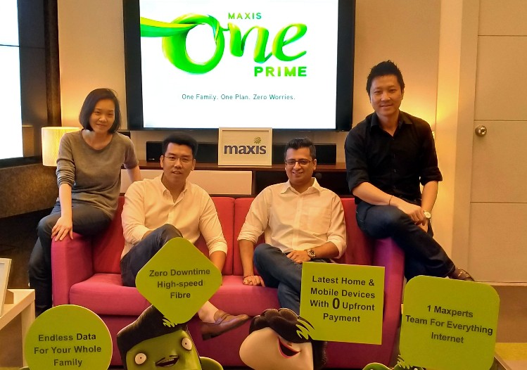 MaxisONE Prime officially launched from RM367 for Malaysia's families, endless data for everyone and more on home fibre + 4G Wireless