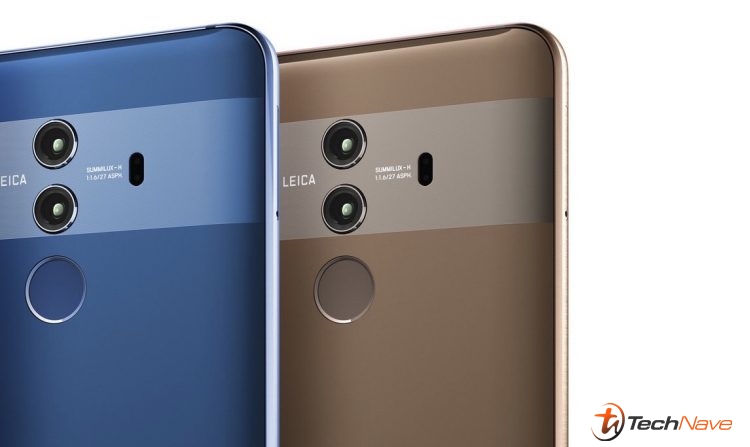 Huawei Mate 10 Pro spotted out in the open with shiny glass back