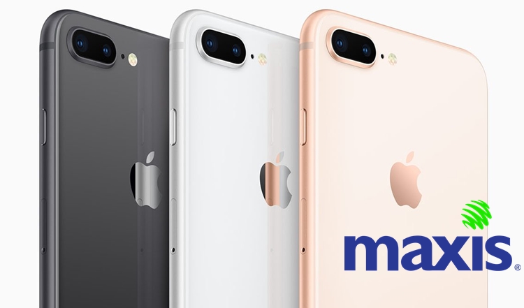 Maxis to offer Apple iPhone 8 and iPhone 8 Plus starting 20 October 2017. Pre-orders to begin 13 October 2017