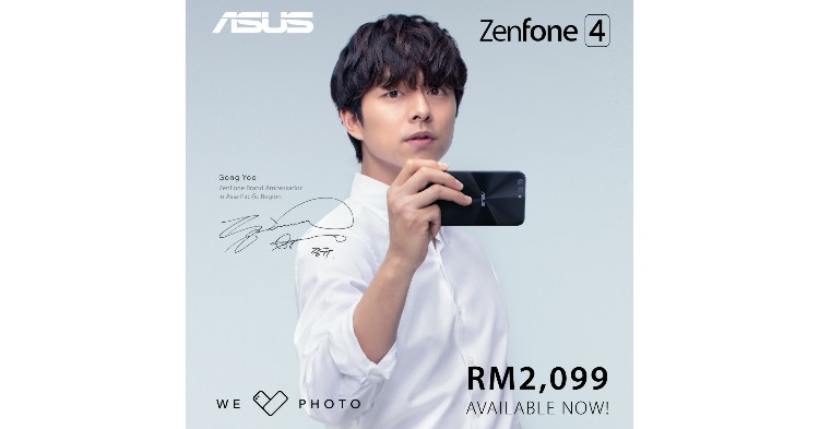 The 6GB RAM ASUS ZenFone 4 ZE554KL is now available in Malaysia for RM2099