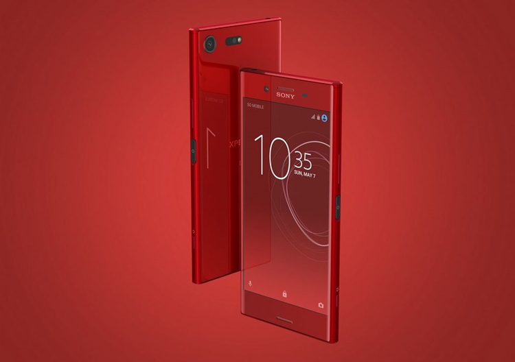 The shiny Sony Xperia XZ Premium gets an official new red coat