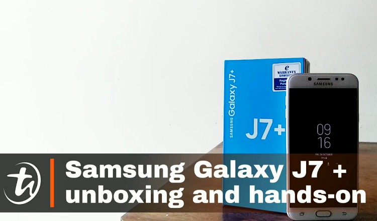 Samsung Galaxy J7 + hands-on and unboxing video