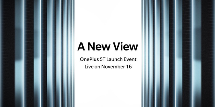 OnePlus 5T due to be released in New York, 16 November 2017