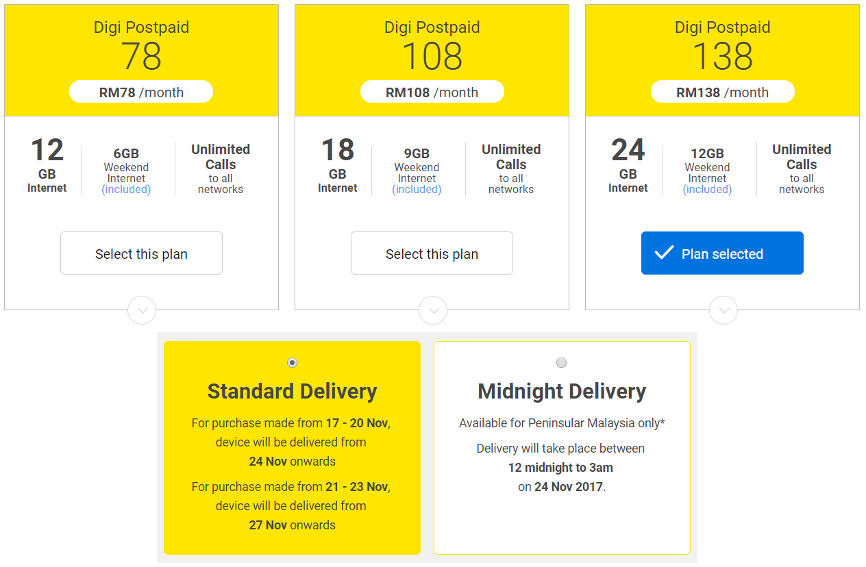 Comparison Apple Iphone X Pre Order Plans From Celcom Digi Maxis And U Mobile Technave