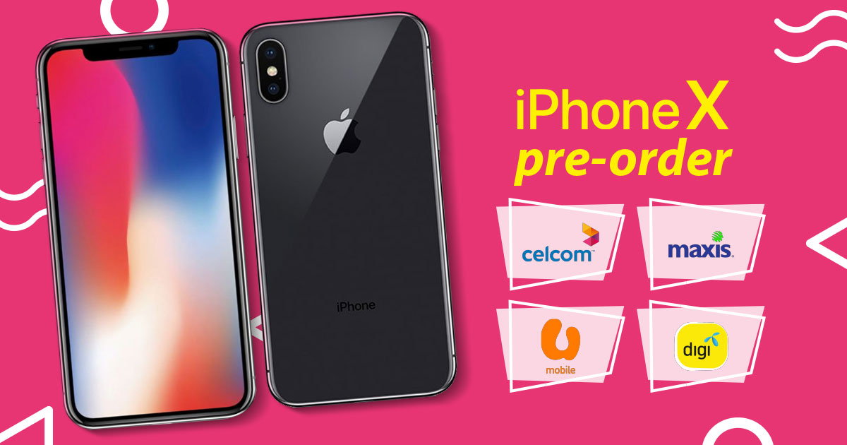 Comparison: Apple iPhone X pre-order plans from Celcom ...