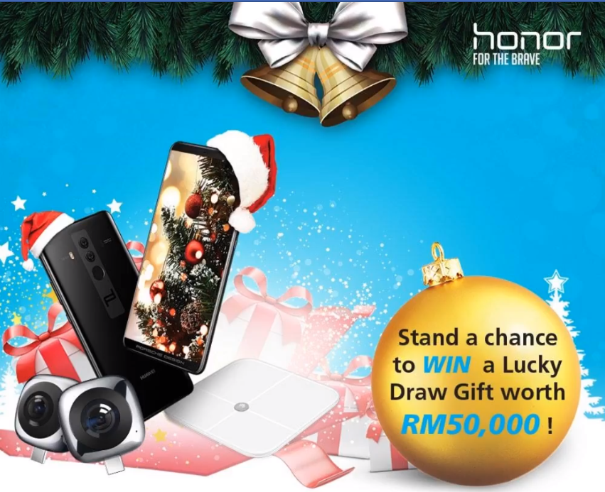 Voldoen Luchtvaart PapoeaNieuwGuinea Celebrate Christmas with honor Malaysia's honor 8 Pro for RM1799 + freebies  | TechNave