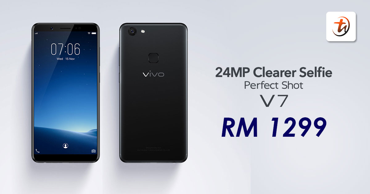 Official vivo V7 price leak revealed as RM1299 by a local online vendor