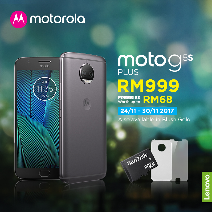 Motorola joining Black Friday sales, purchase a smartphone and get freebies worth up to RM827
