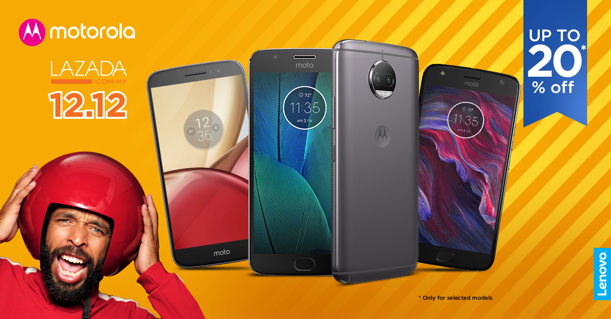 Motorola & Lenovo joins Lazada's 12.12 Online Revolution, with new Moto Mods, special promotions & discounts up to RM516