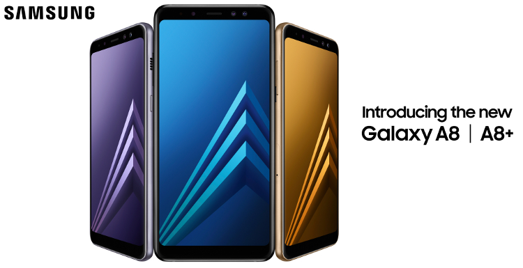 Samsung Galaxy A8 (2018) and Galaxy A8+ (2018) officially announced with infinity displays, dual front cameras, IP68 and more